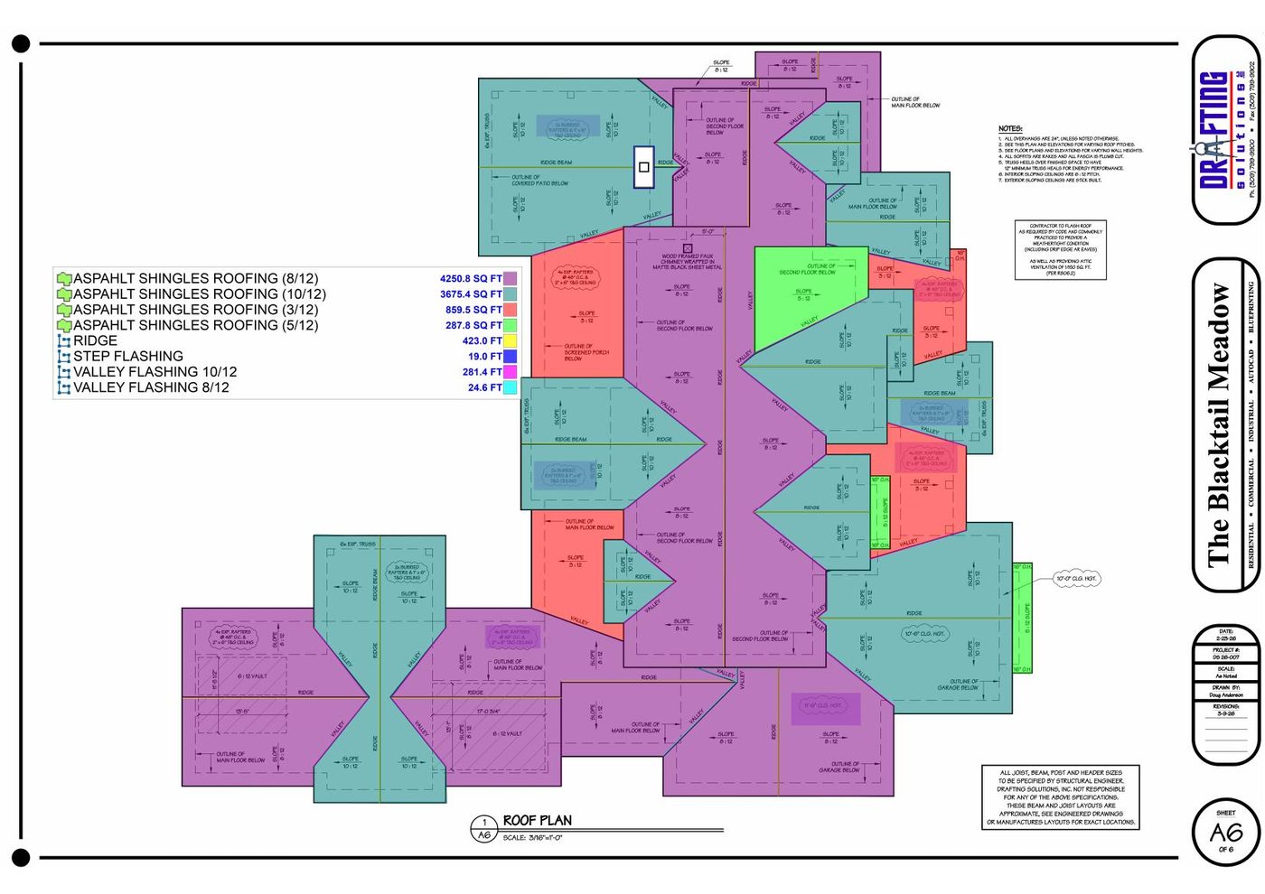 Blacktail Meadow markup sheet 9